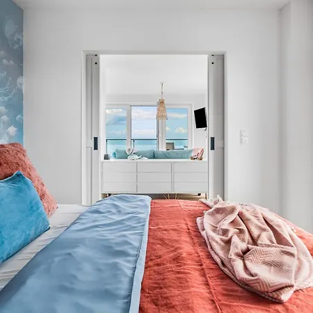 Apartment Blue Sky - Exklusives Penthouse Mit Freiem Blick Auf Ostsee Olpenitz