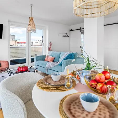 Blue Sky - Exklusives Penthouse Mit Freiem Blick Auf Ostsee Apartamento Olpenitz