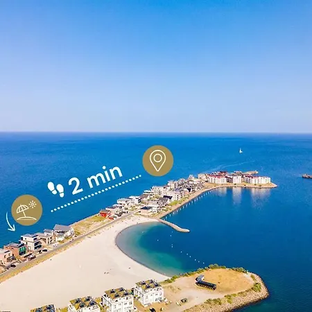 Blue Sky - Exklusives Penthouse Mit Freiem Blick Auf Ostsee *