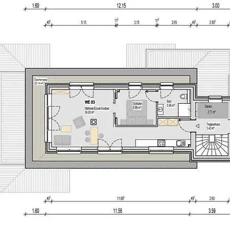 Blue Sky - Exklusives Penthouse Mit Freiem Blick Auf Ostsee